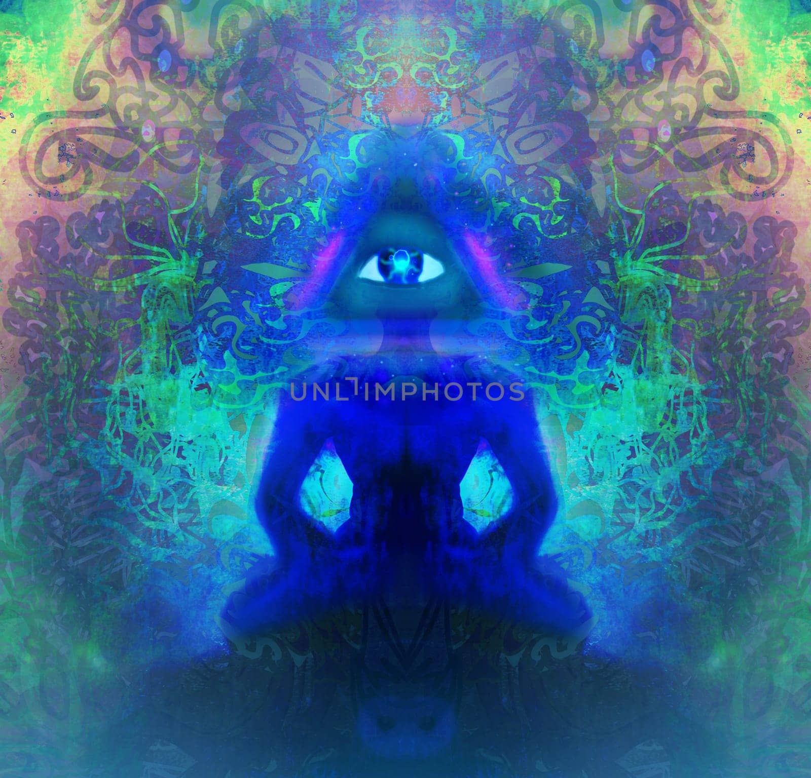 man with third eye, psychic supernatural senses