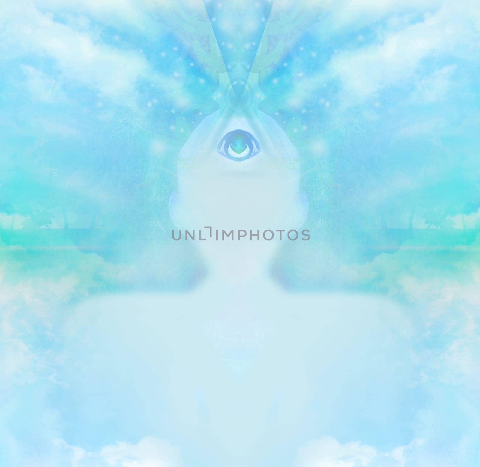 man with third eye, psychic supernatural senses