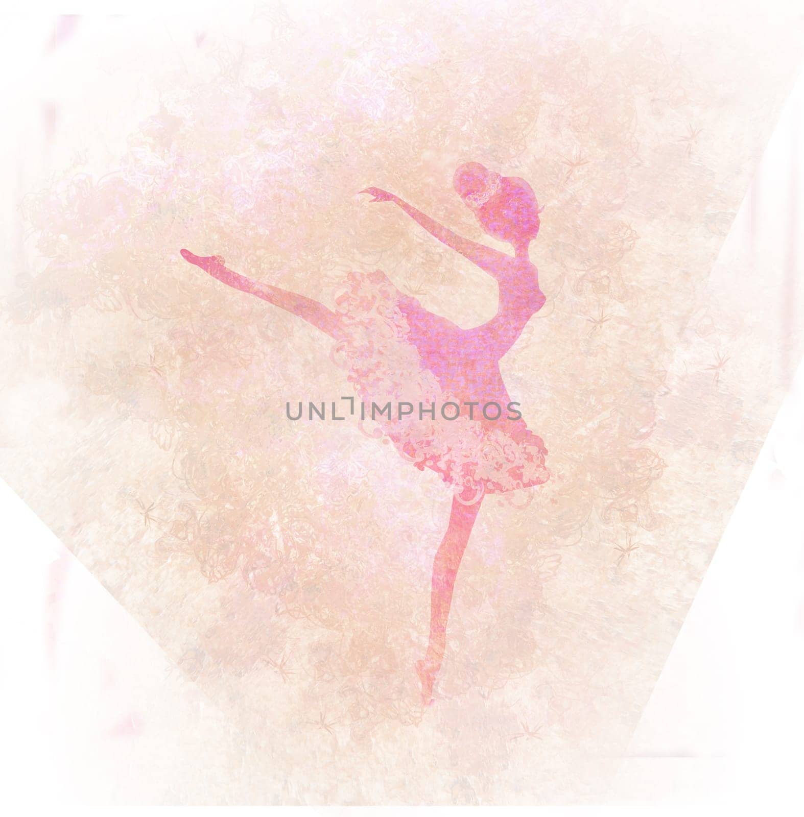 Beautiful vintage ballerina