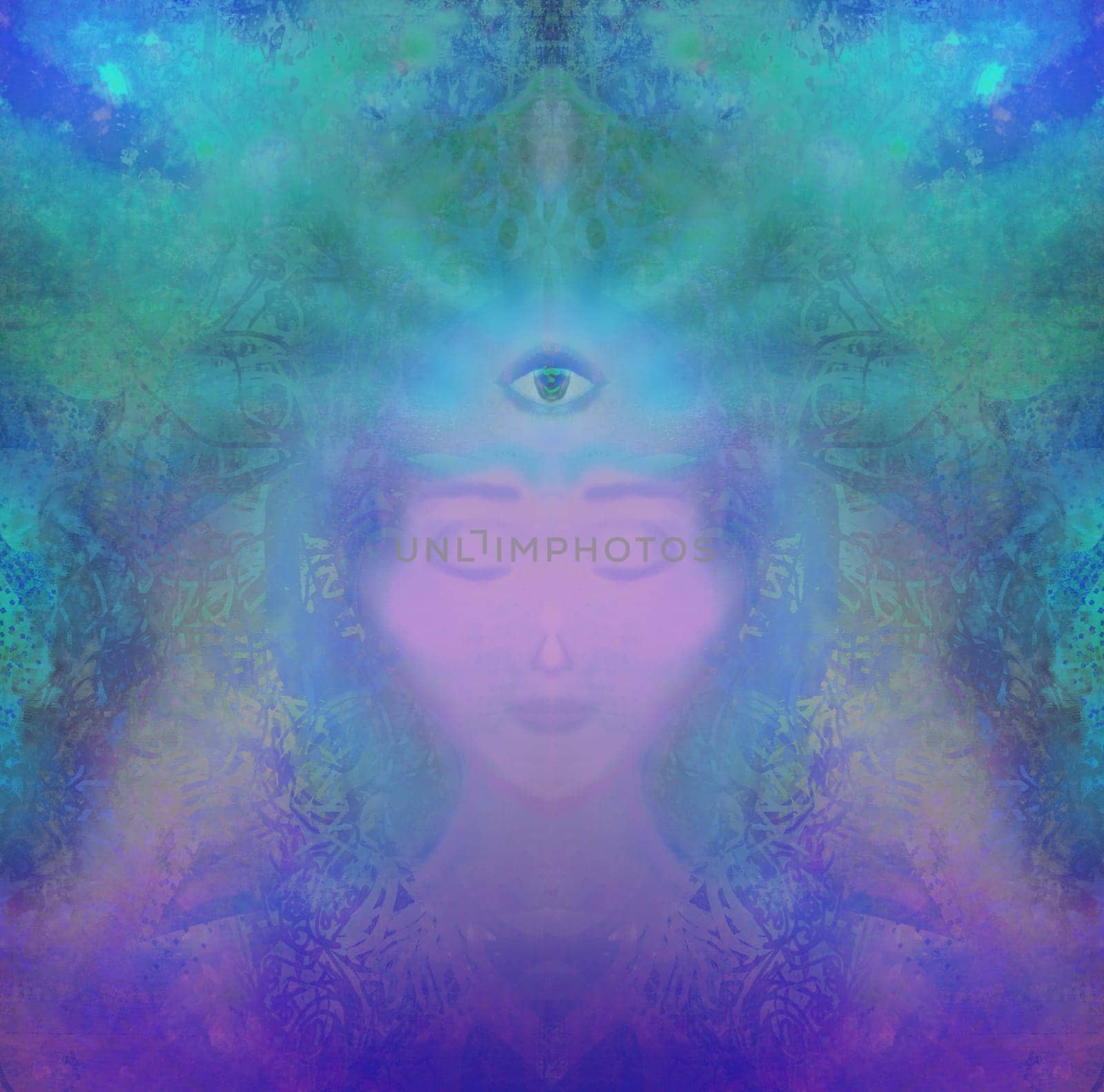 man with third eye, psychic supernatural senses