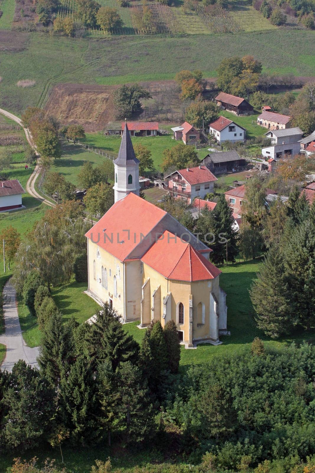 Church of the Assumption of the Virgin Mary in Glogovnica, Croatia
