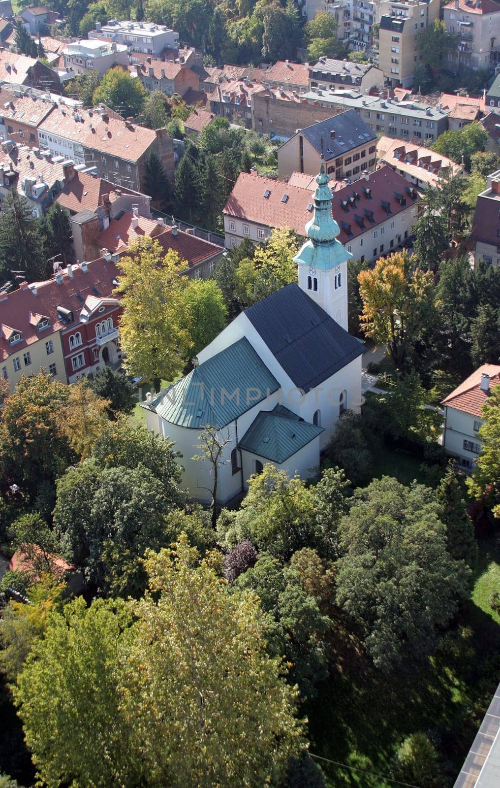 Saint John the Baptist church in Zagreb, Croatia