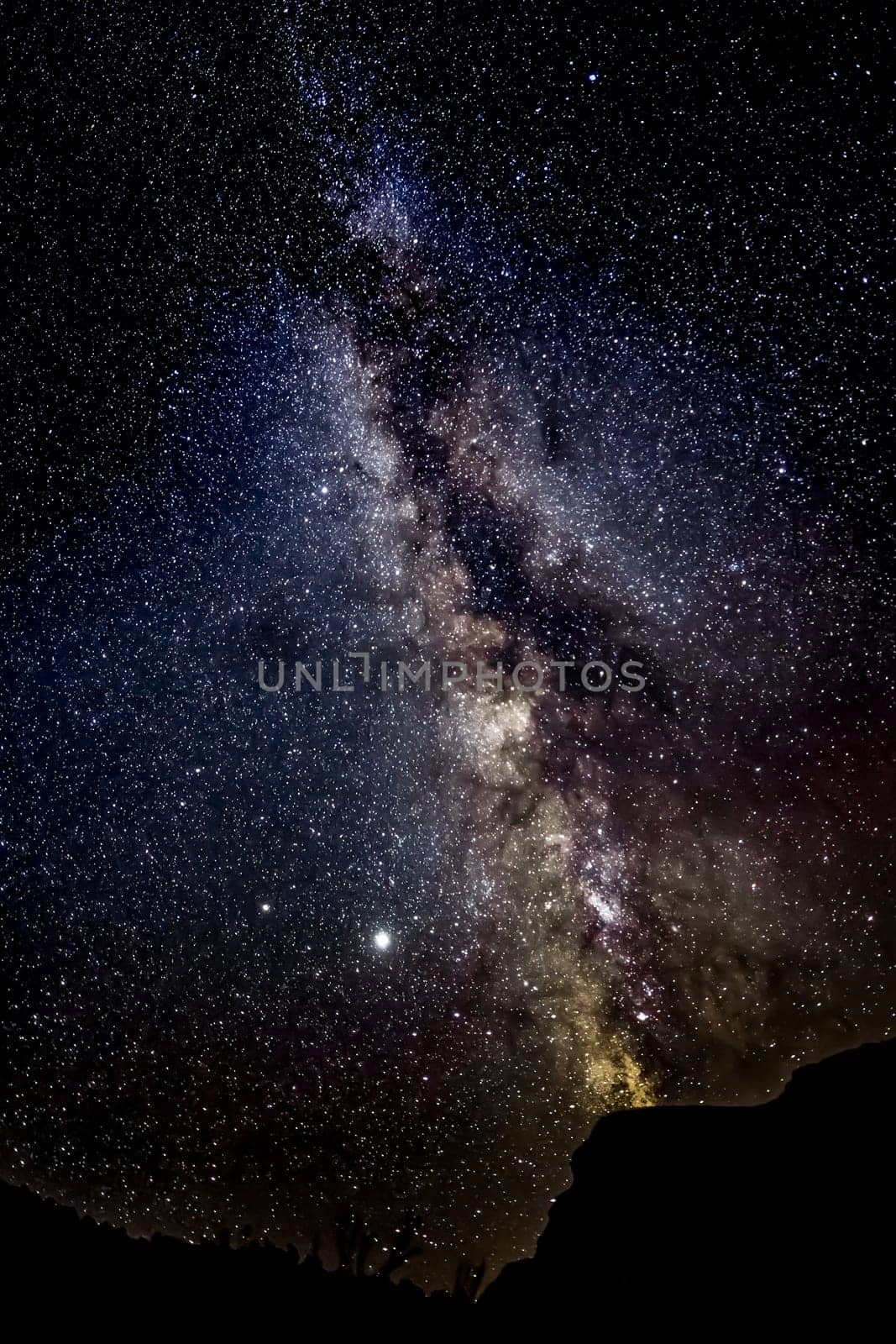 Milky Way rising in a Colorado Sky
