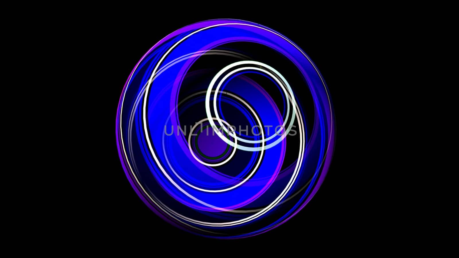 3D illustration of Colorful sphere