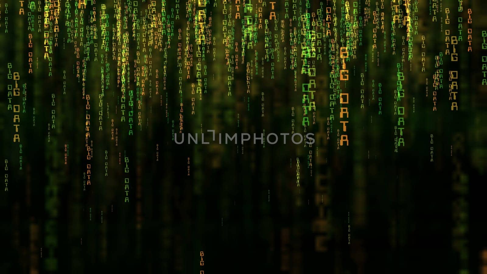 Big data on the web concept