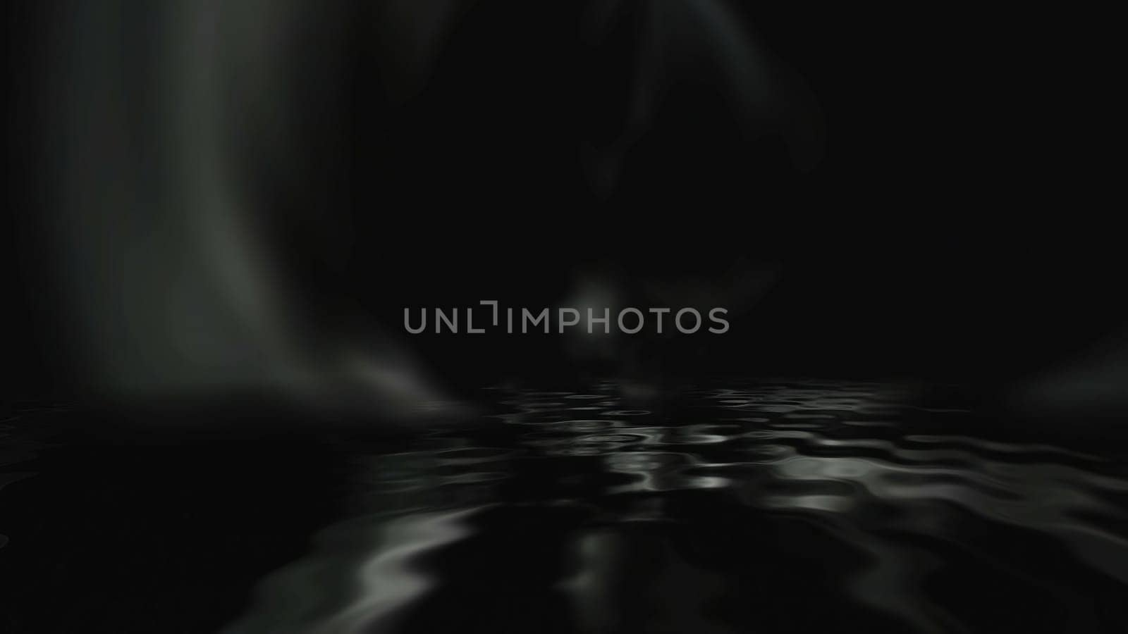 Dark water and mysterious light