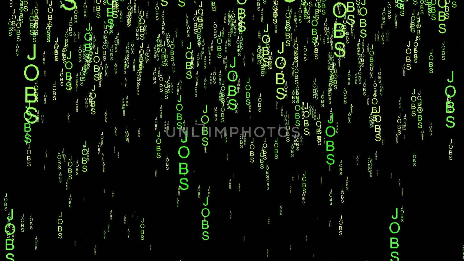 Jobs online code matrix style