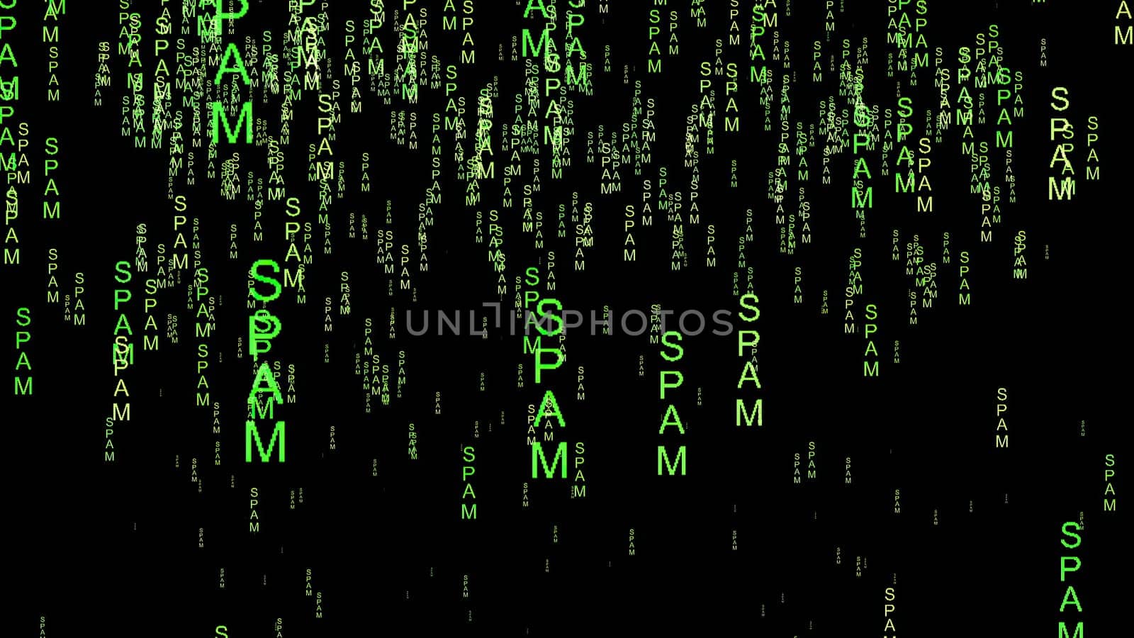 Spam data code on the web