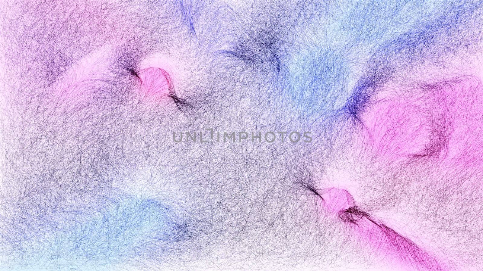 Color threads hand draw digital art illustration,Color threads hand draw digital art illustration