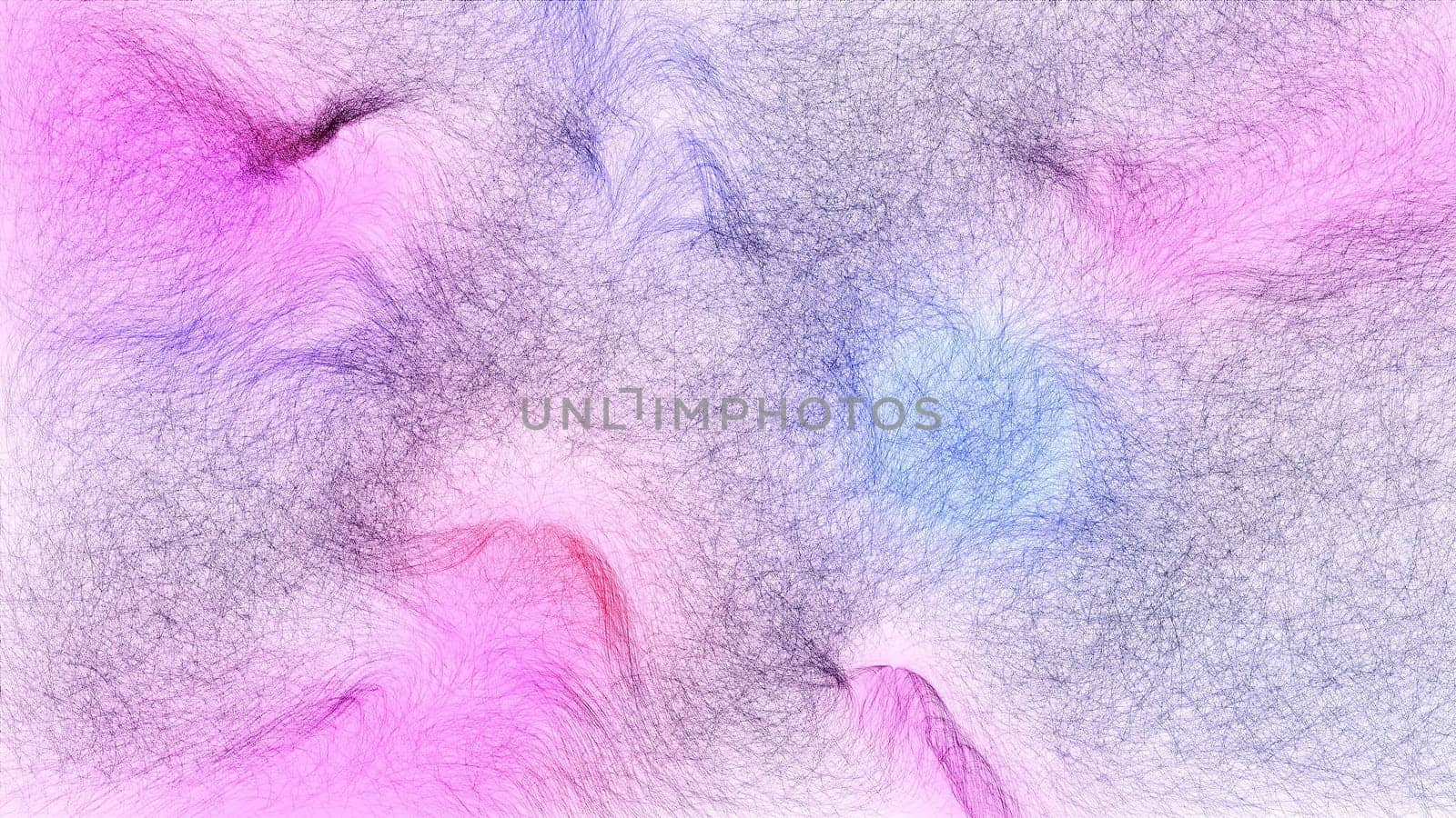 Color threads hand draw digital art illustration,Color threads hand draw digital art illustration