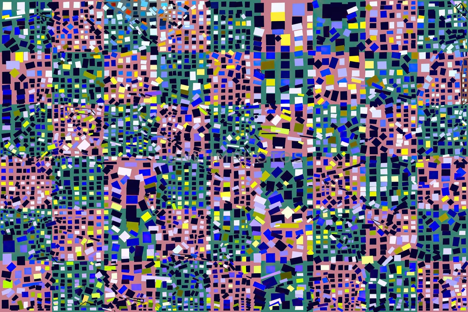 Artwork of abstract composition made with geometrical shapes and elements,Artwork of abstract composition made with geometrical shapes and elements