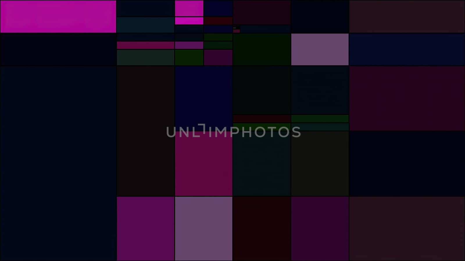 Colorful rectangles mondrian style art illustration