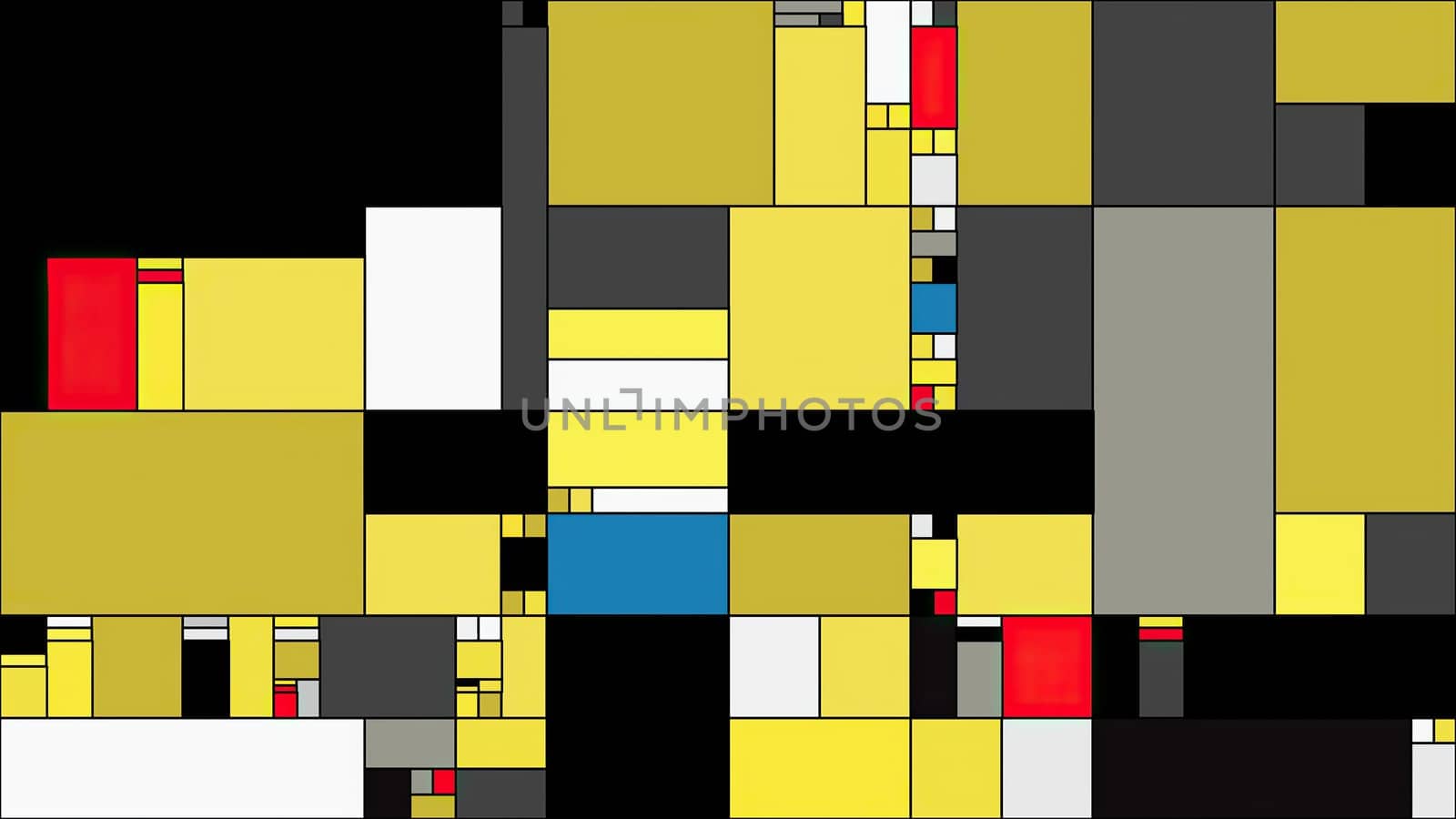 Colorful rectangles mondrian style art illustration,Colorful rectangles mondrian style art illustration
