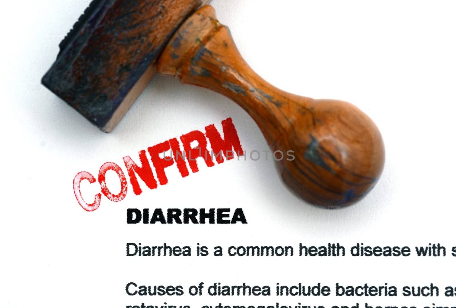 Diarrhea confirm