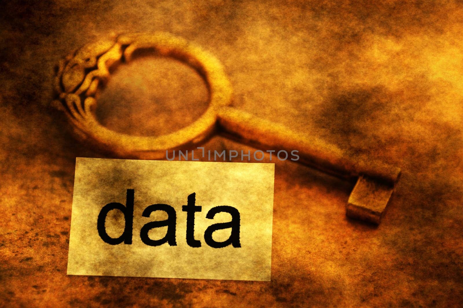 Old key and data tag