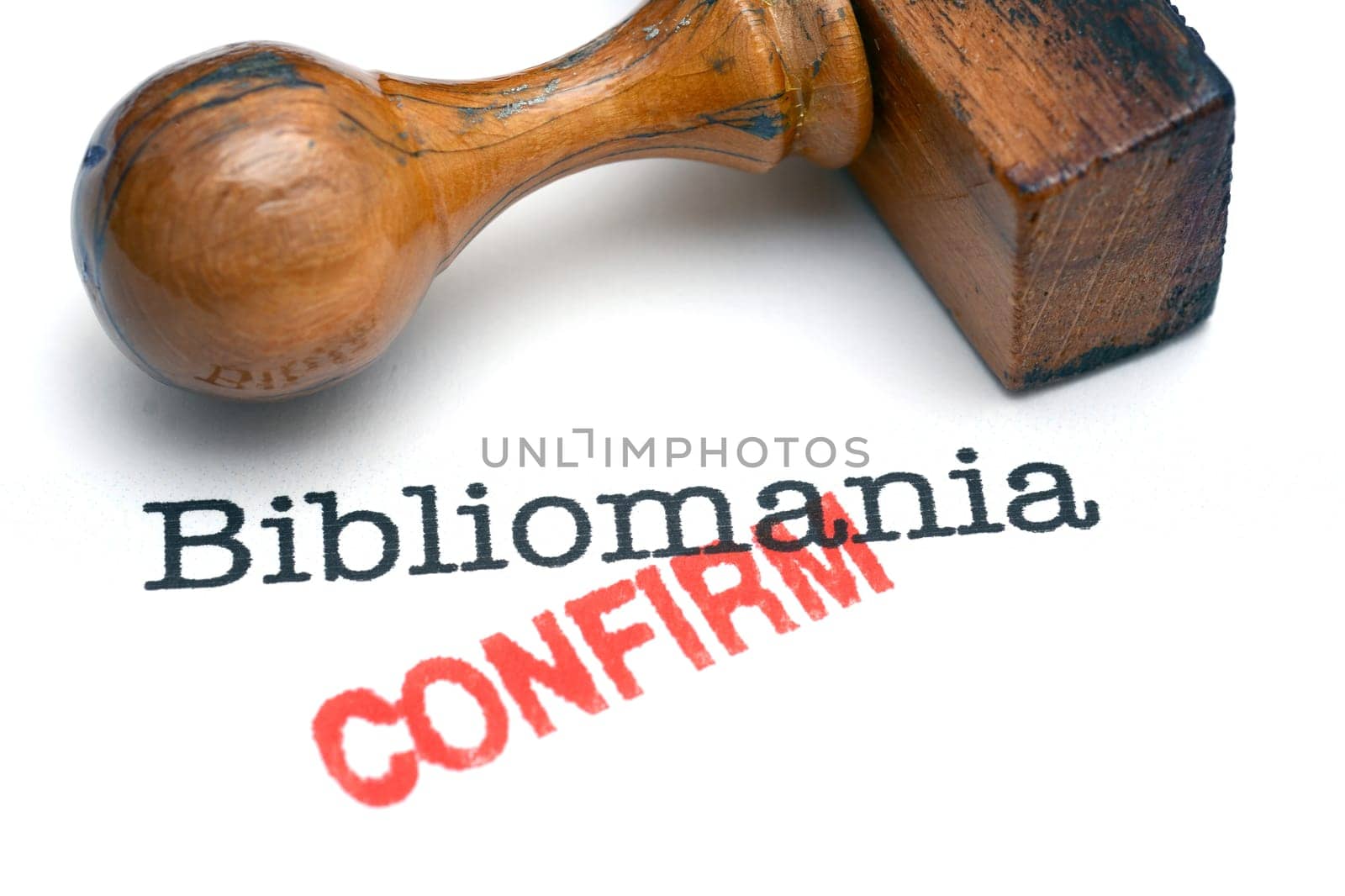 Bibliomania confirm