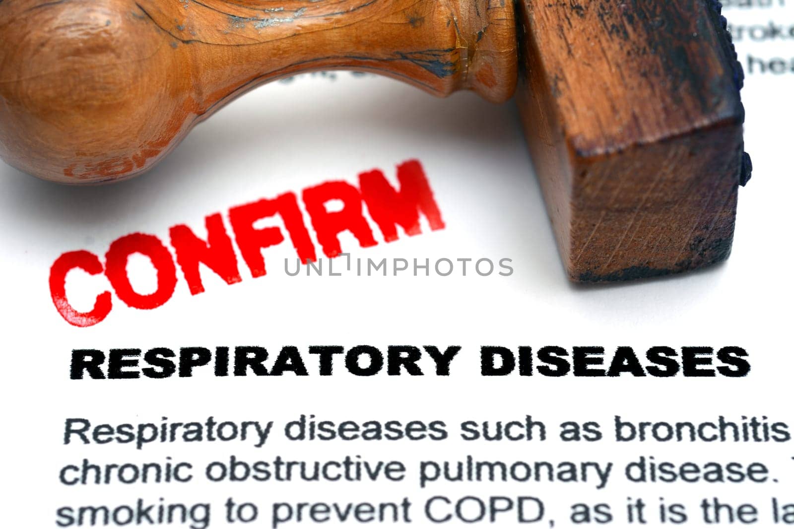 Respiratory disease confirm