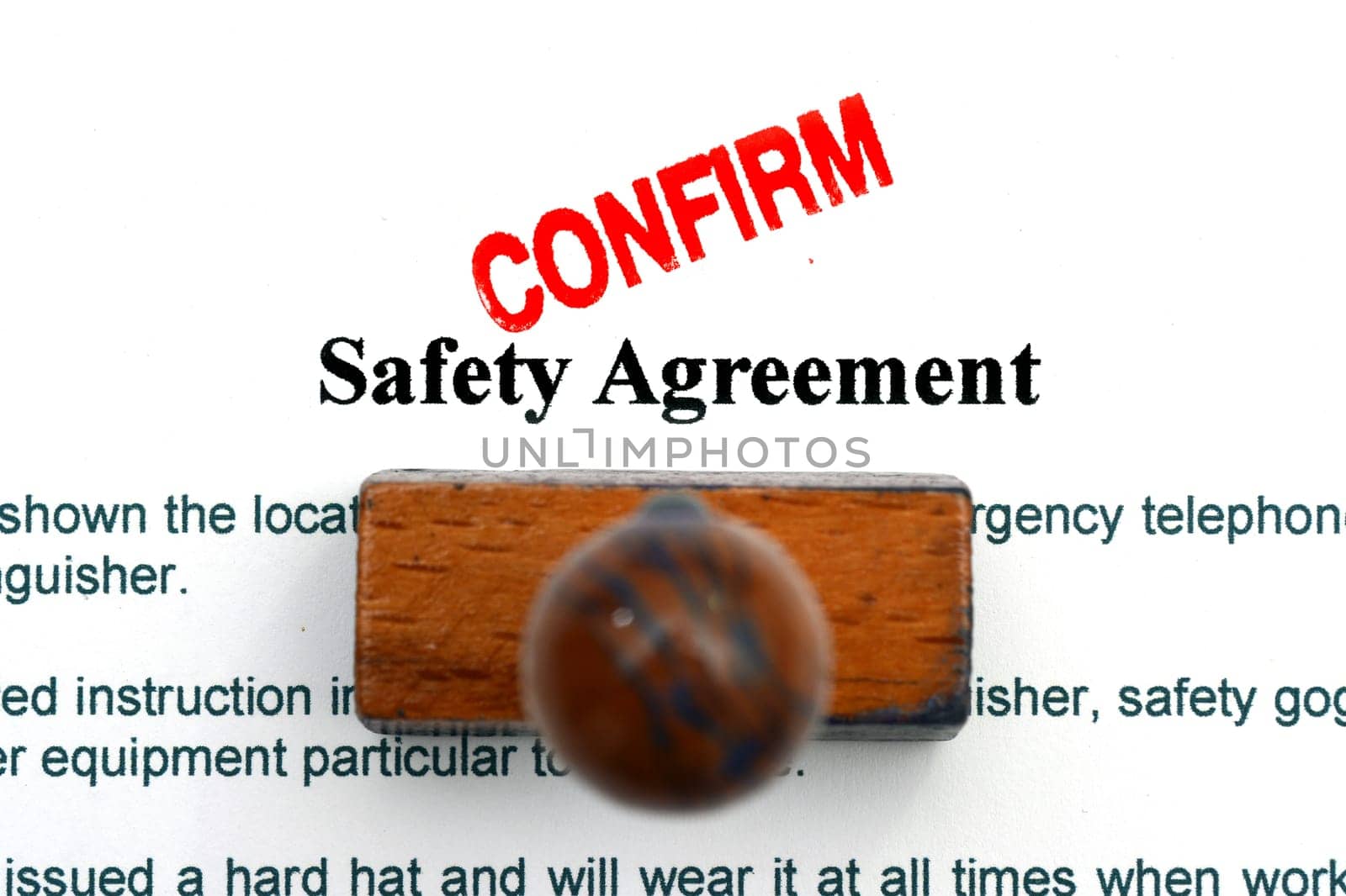 Safety agreement
