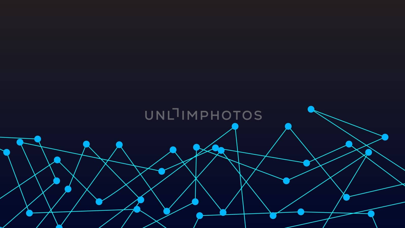 Abstract connection dots. Digital illustration backdrop. Network connection