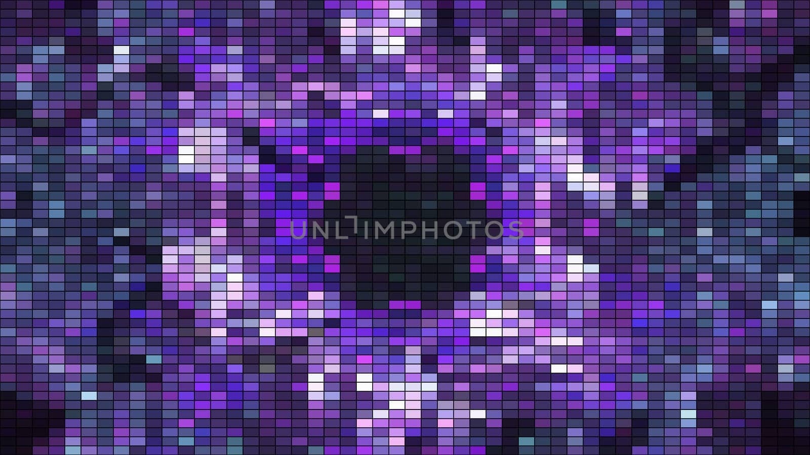 Beautiful mosaic with square particles, this is computer generated abstract digital technology background, 3d rendering backdrop