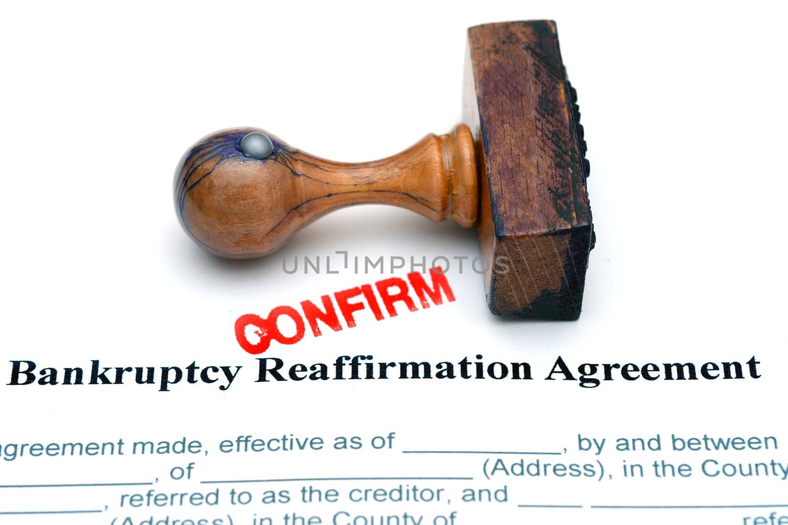 Bankruptcy agreement