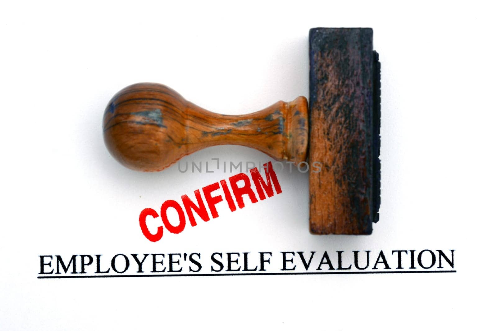 Employee evaluation form confirm
