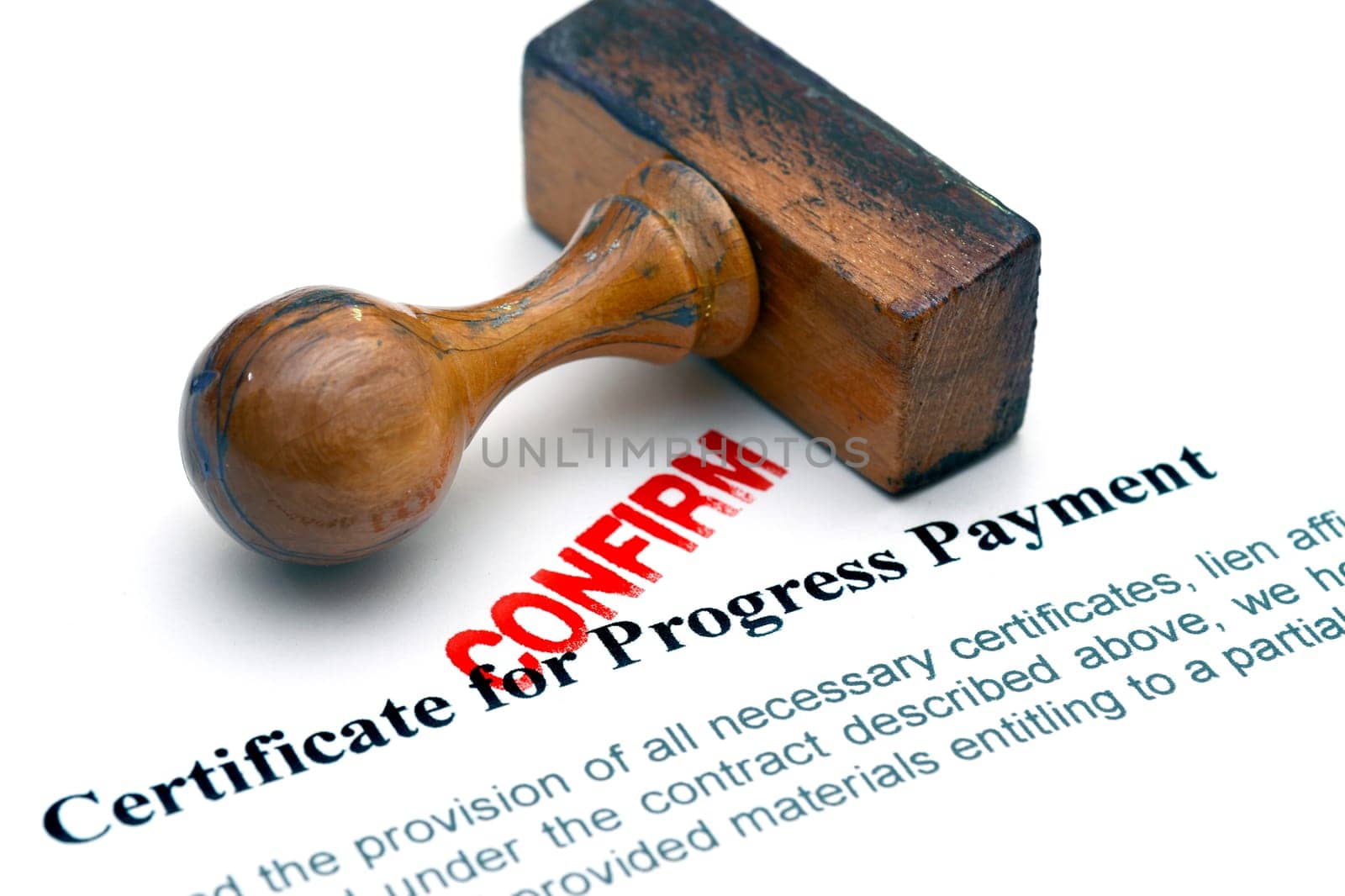 Payment form confirm