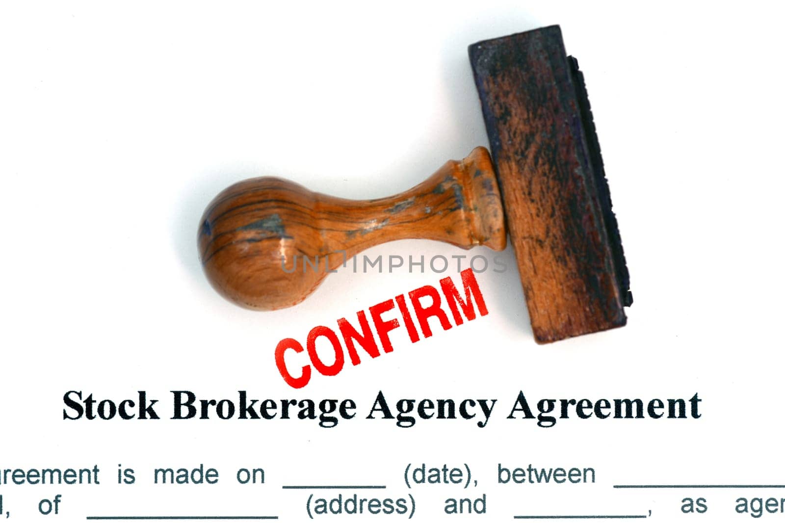 Stock brokerage agreement