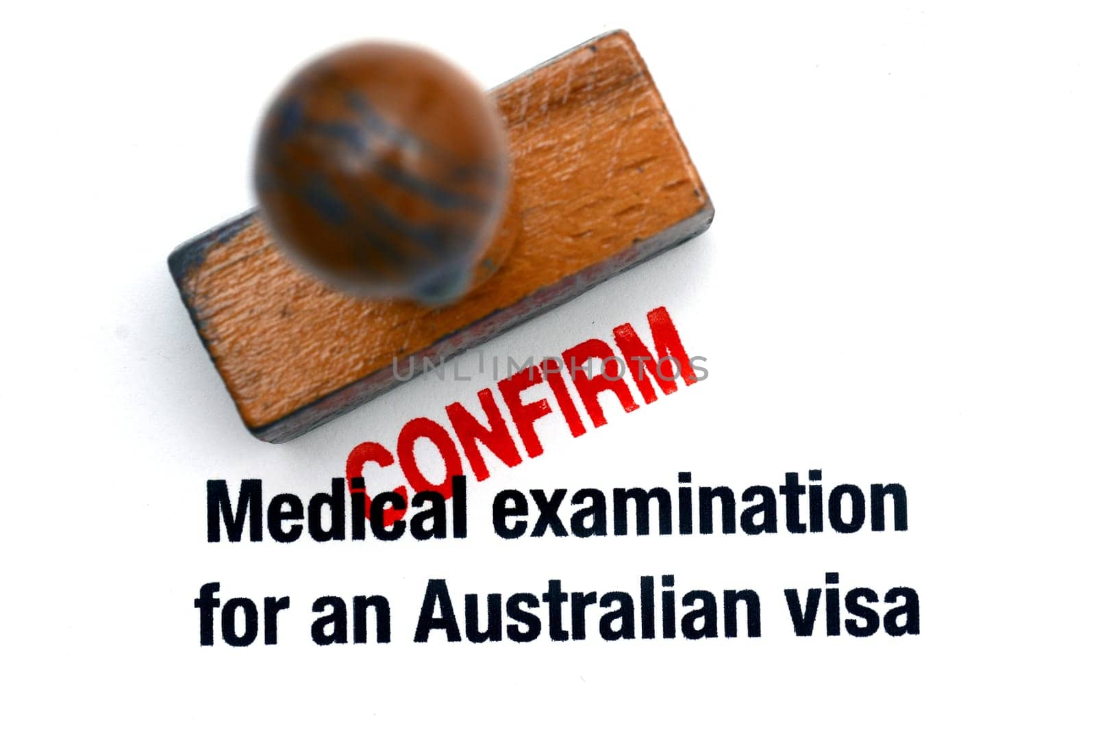Australian visa confirm