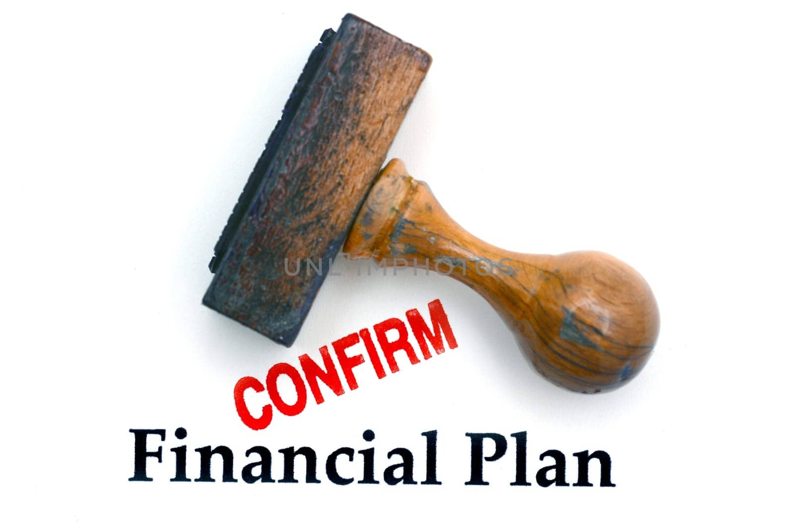 Financial plan confirm