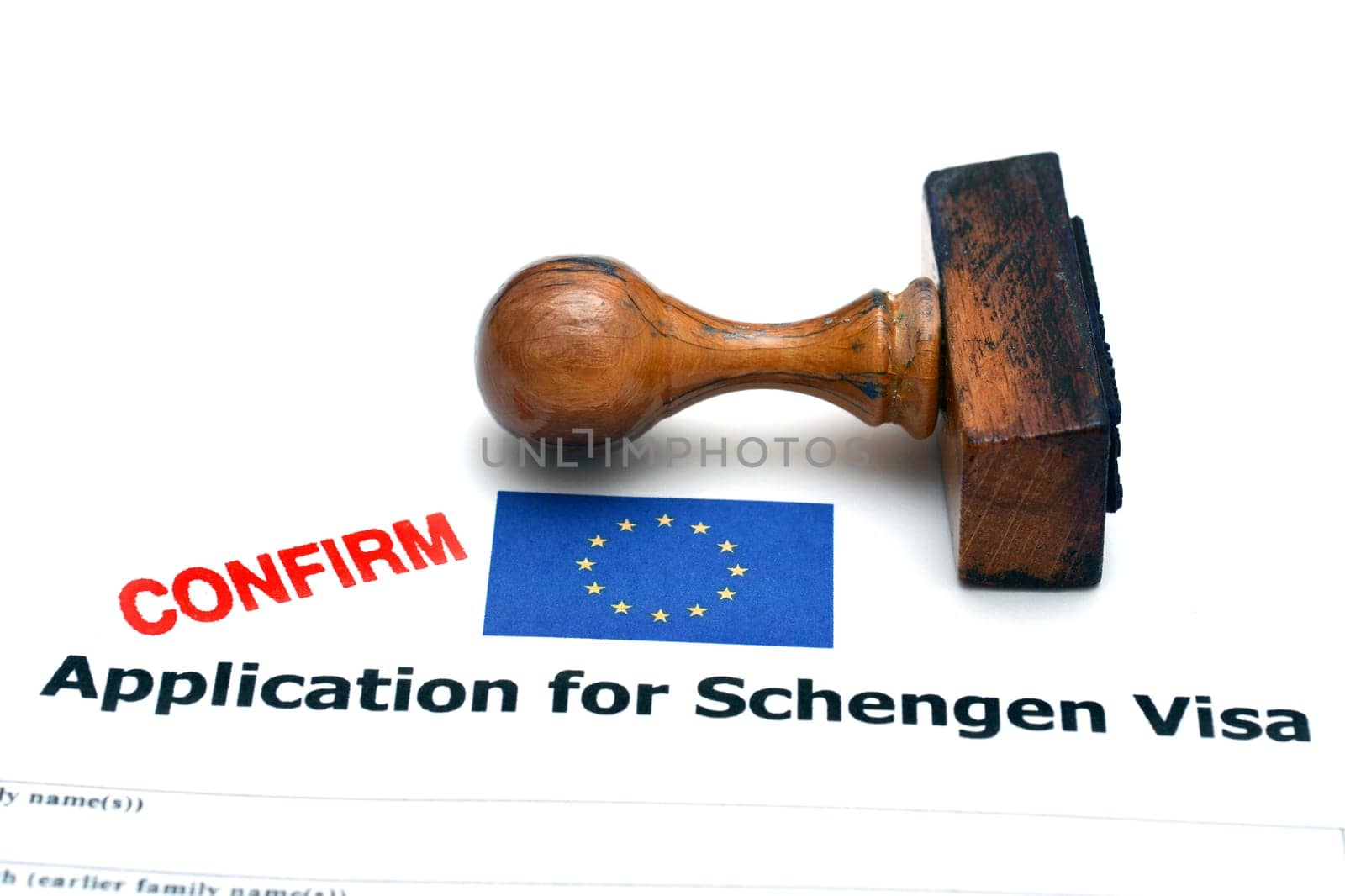 Application for schengen visa