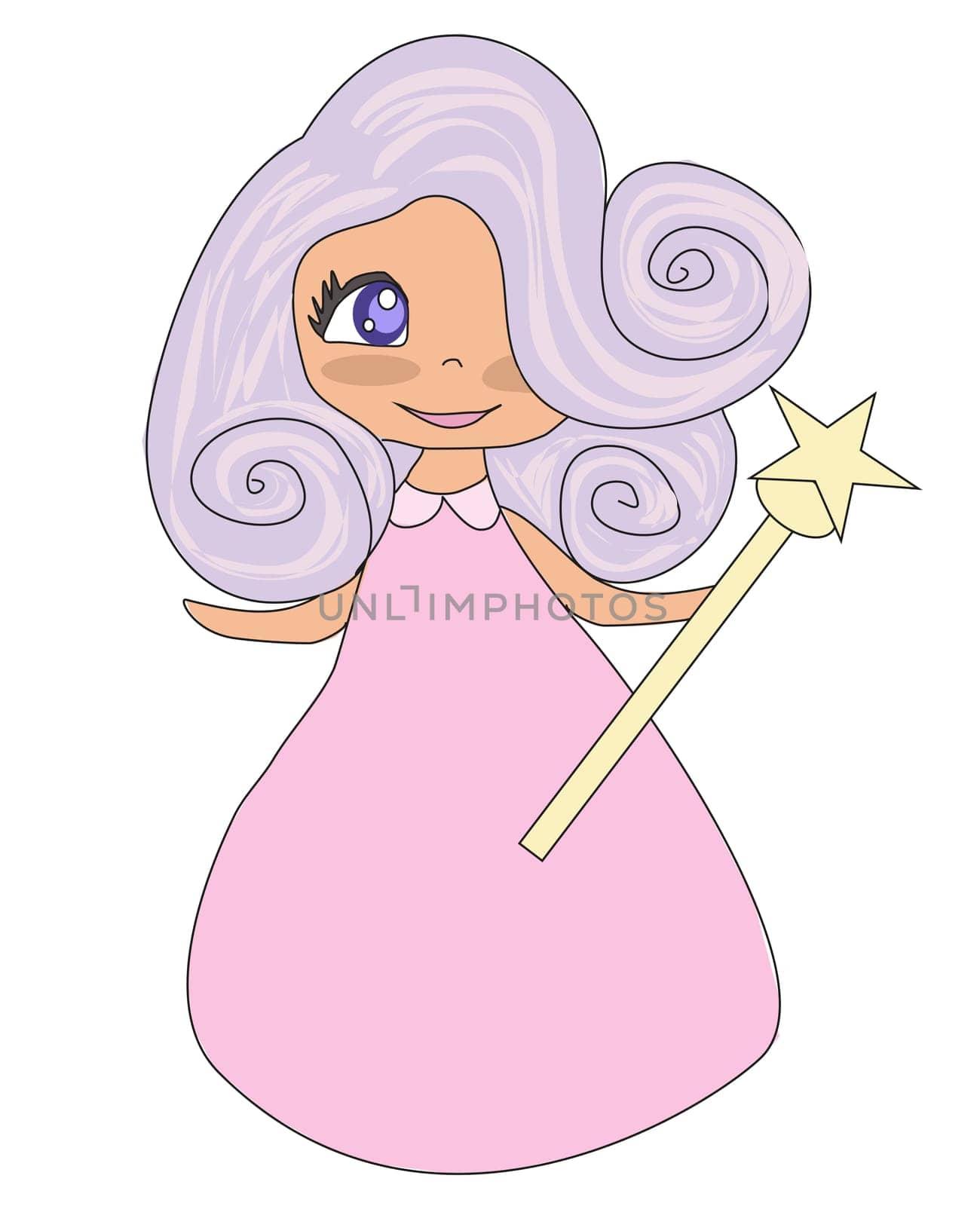 sweet little fairy - doodle