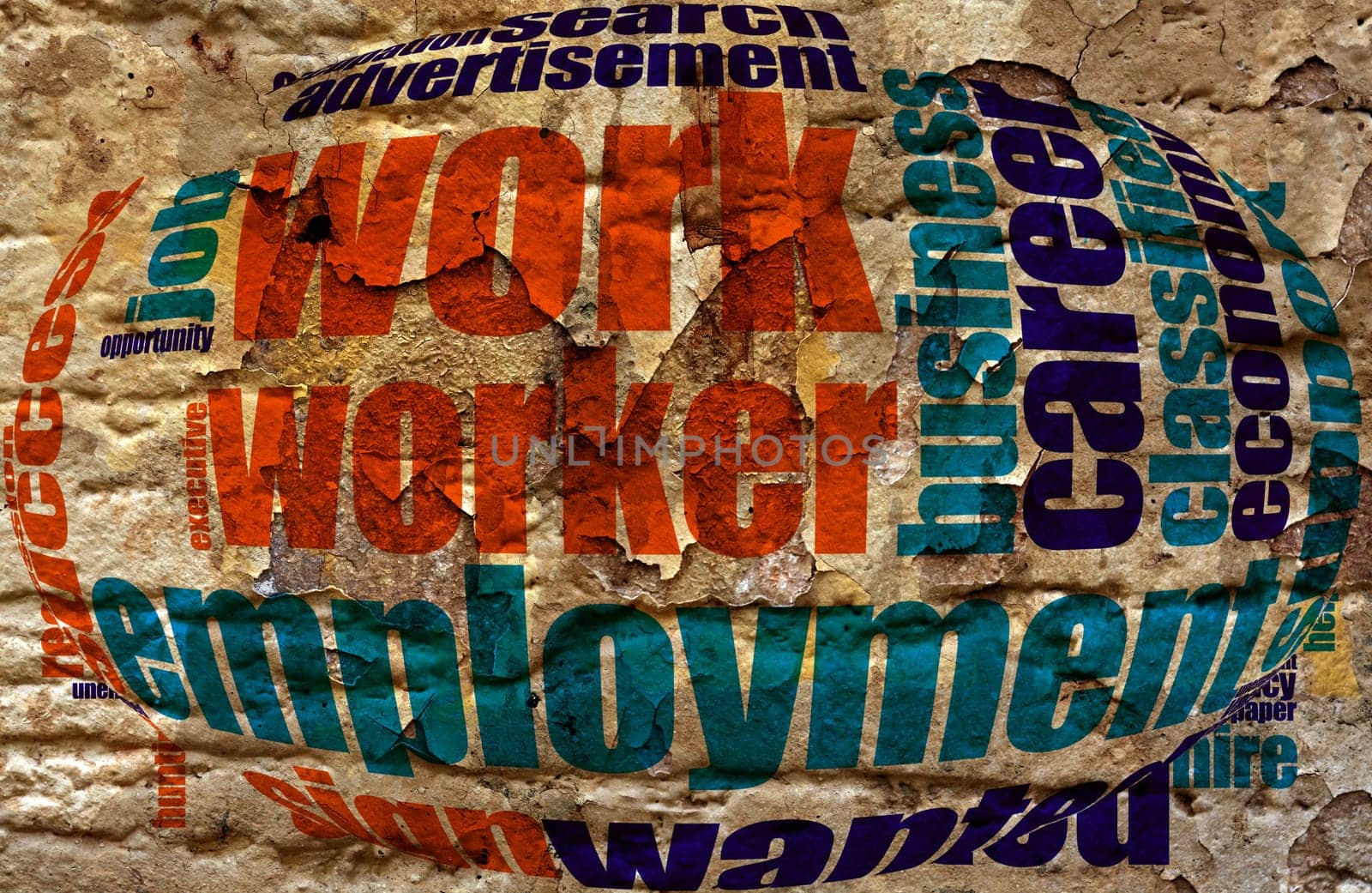 Employment work cloud