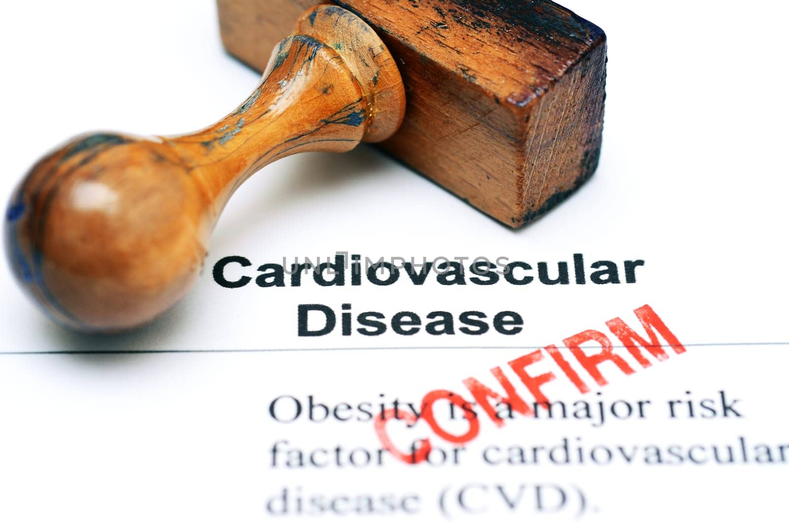 Cardiovascular disease - confirm