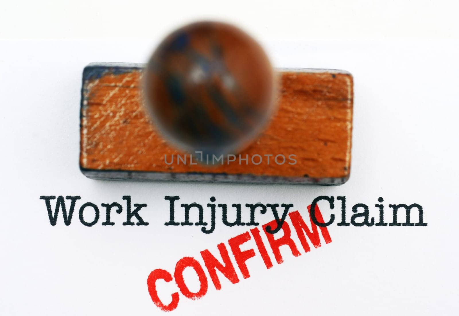 Work injury claim - approved