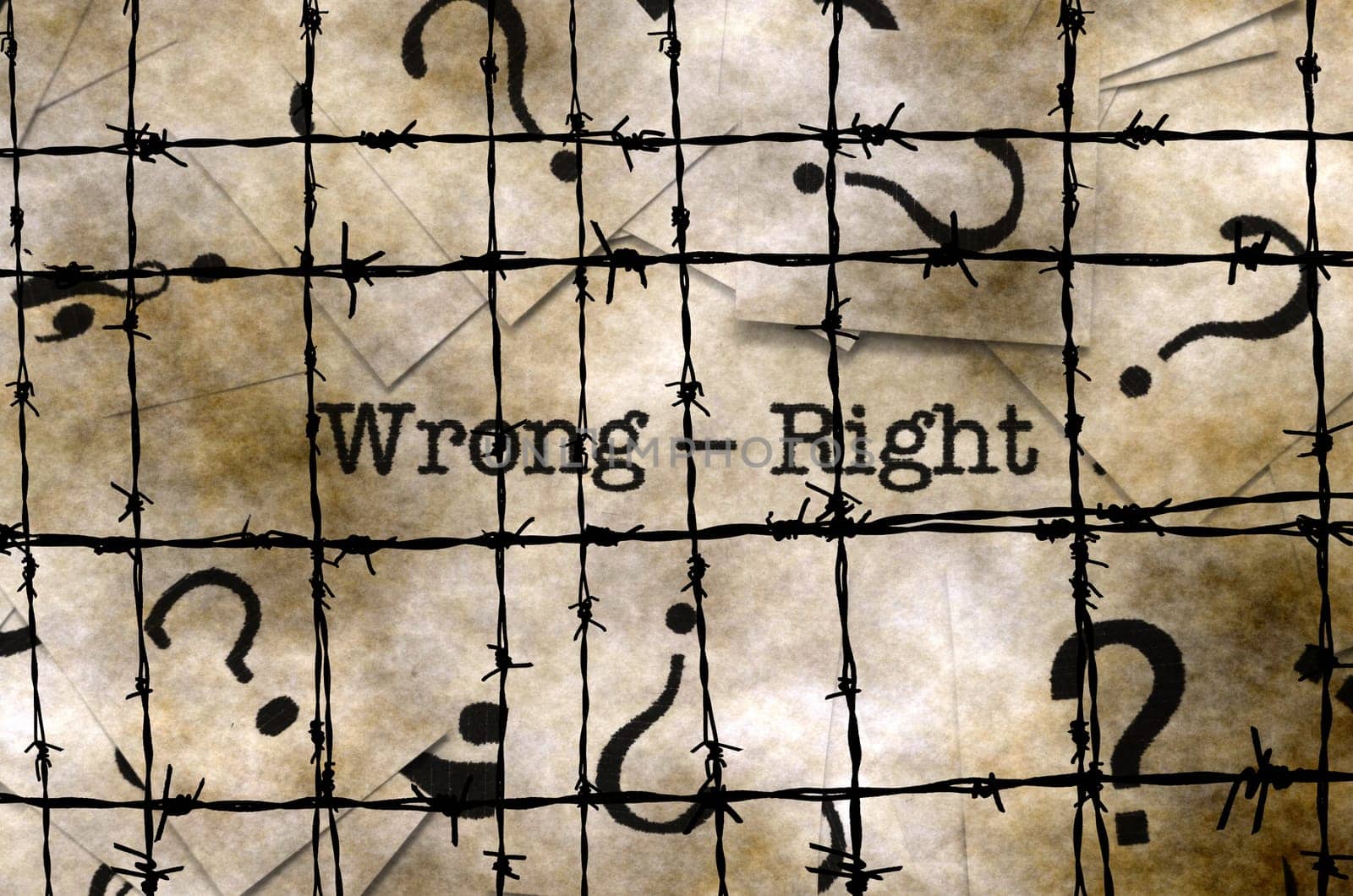 Wrong - right concept