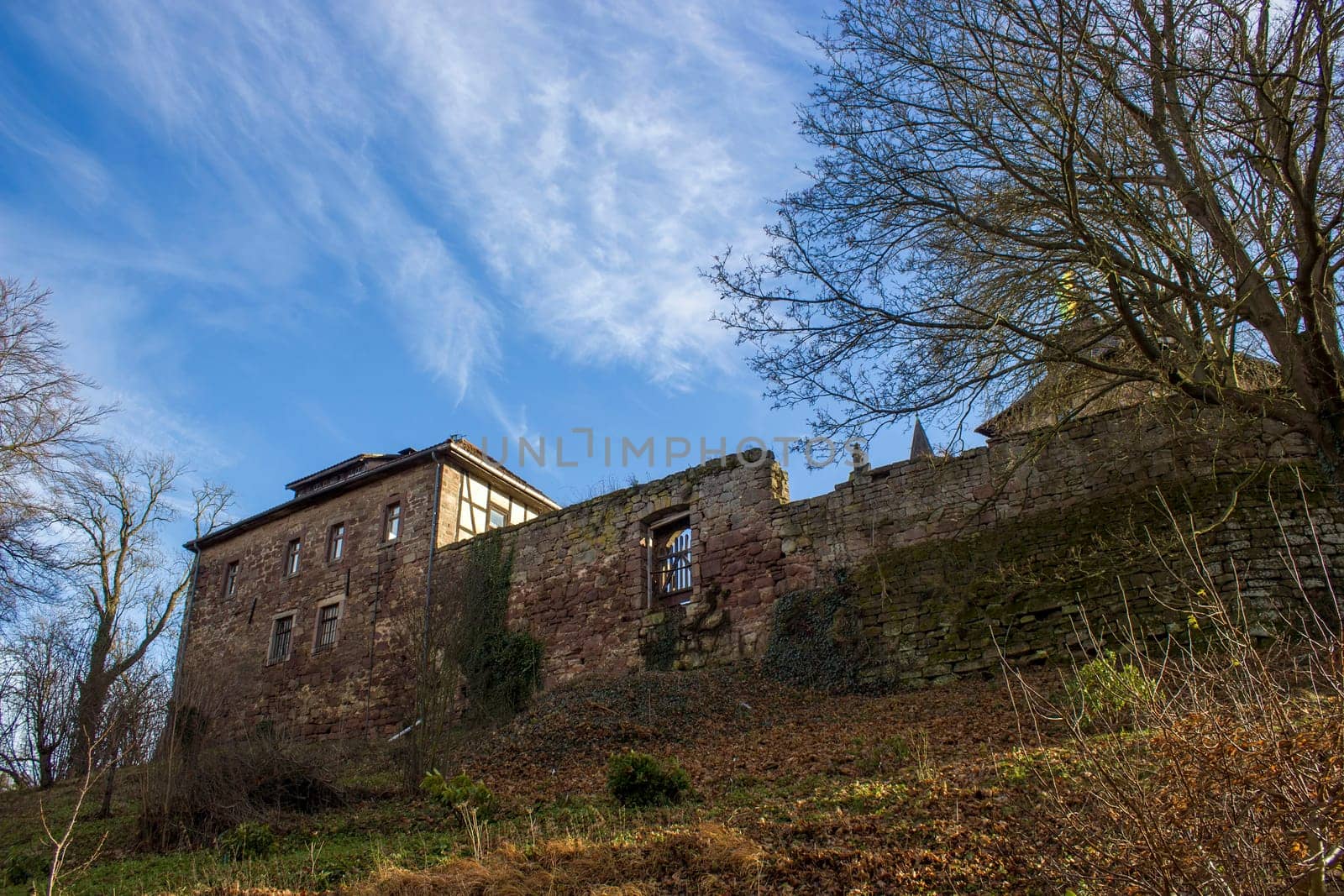 The historic Castle Berlepsch, Witzenhausen, Hessen, Germany