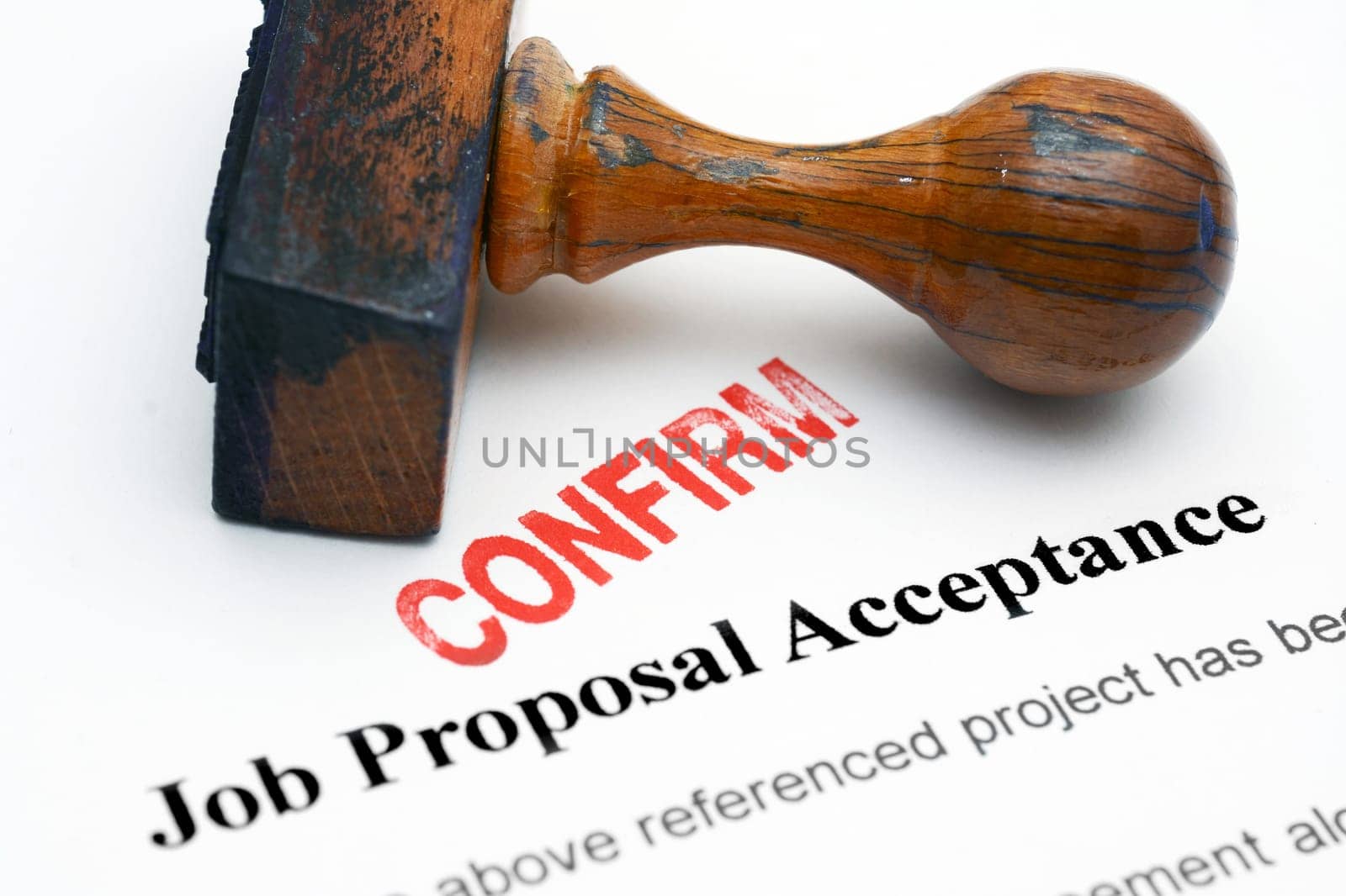 Job proposal - confirm