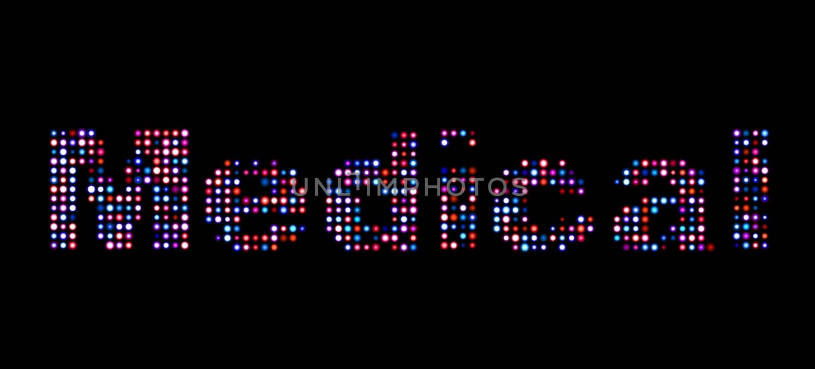 Medical led text