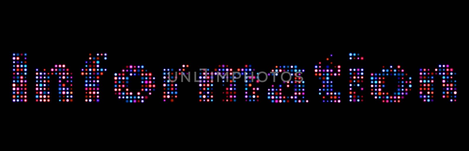 Information led text