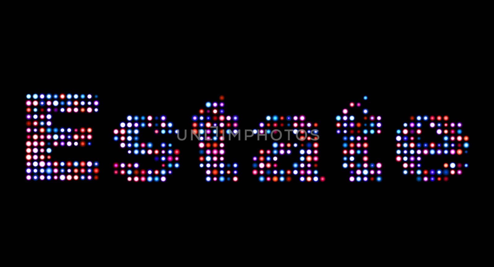Estate led text