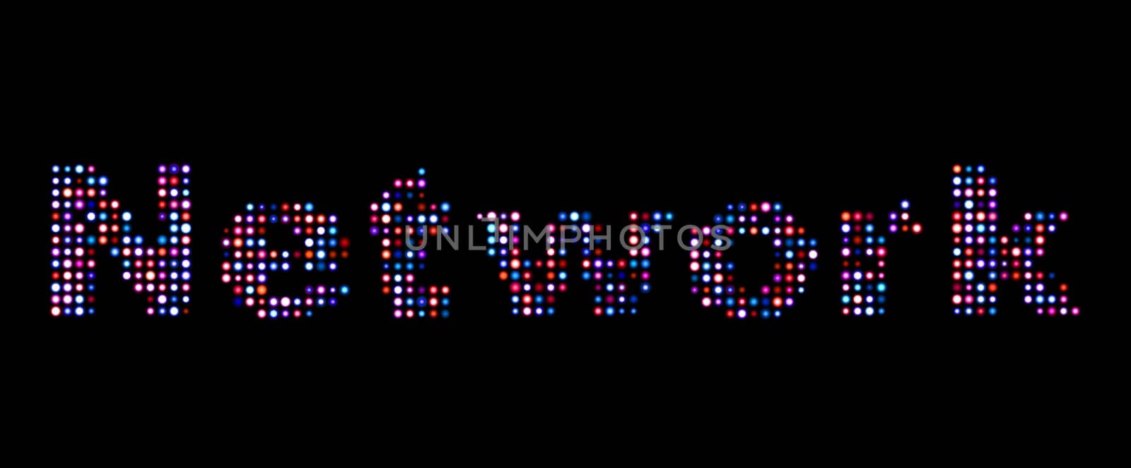 Network led text