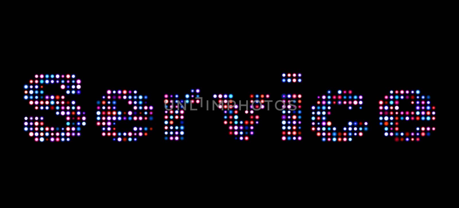 Service led text