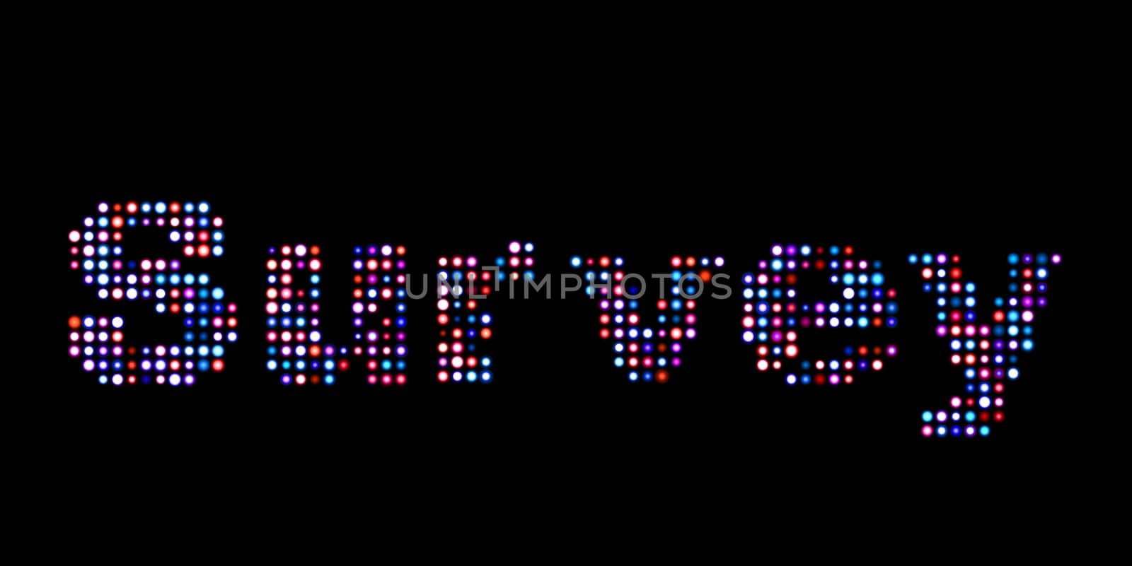 Survey led text