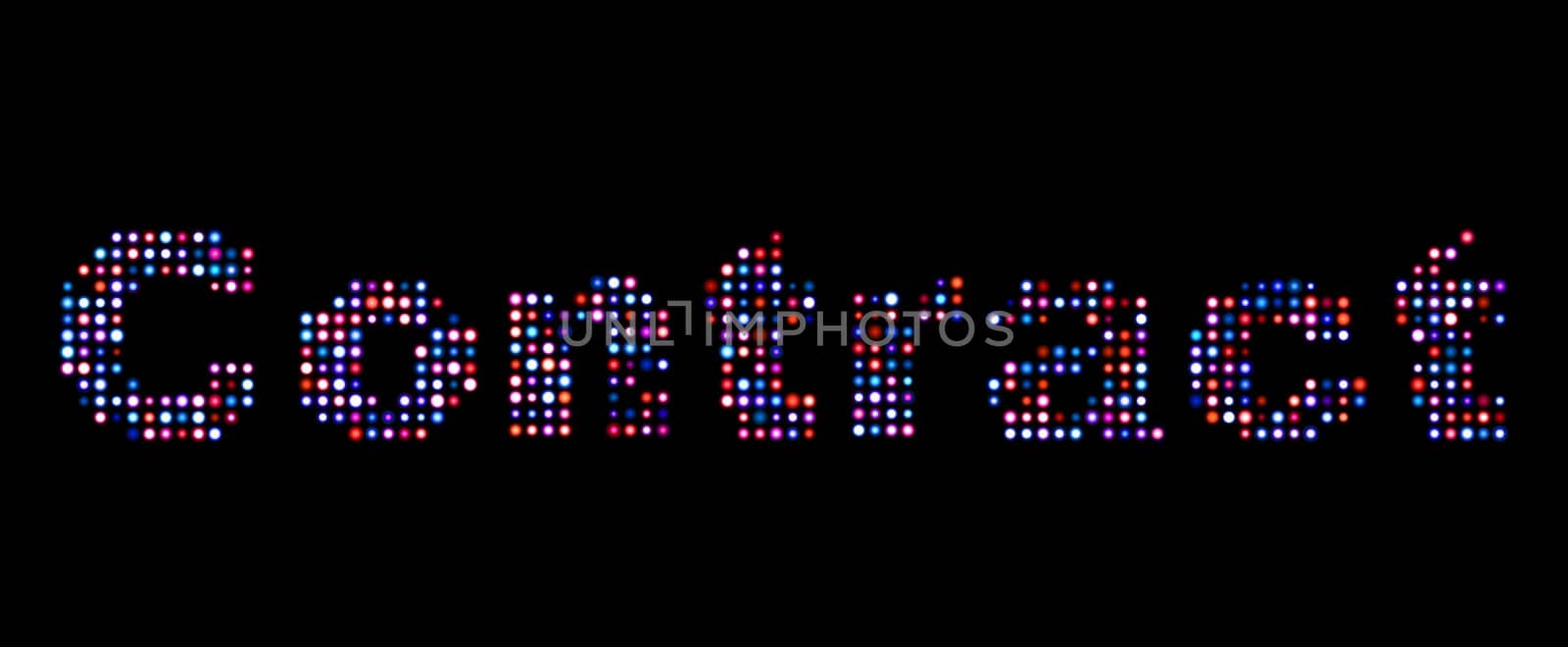 Contract led text
