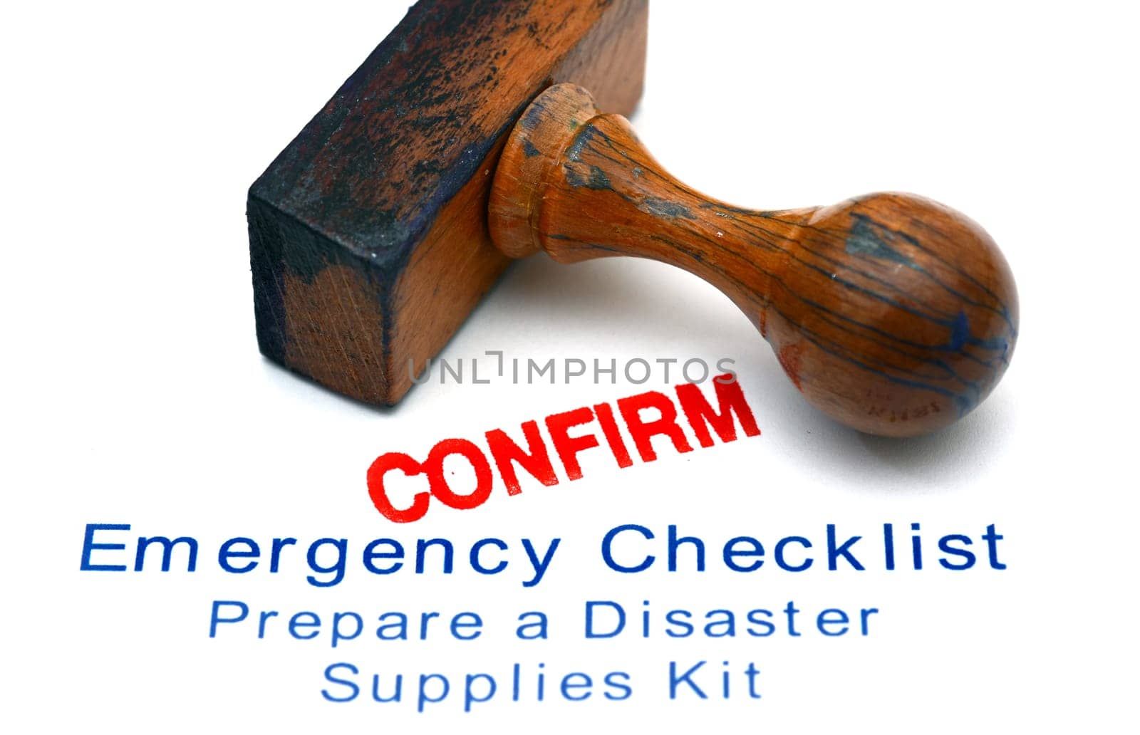 Emergency checklist