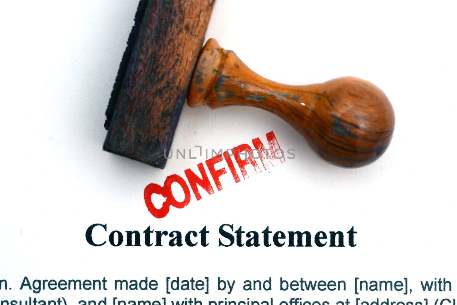 Contract statement
