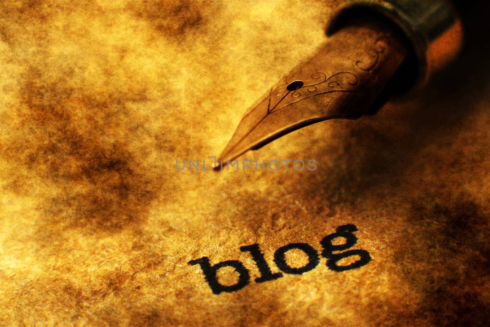 Blog and pen