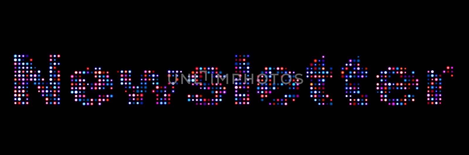 Newsletter led text