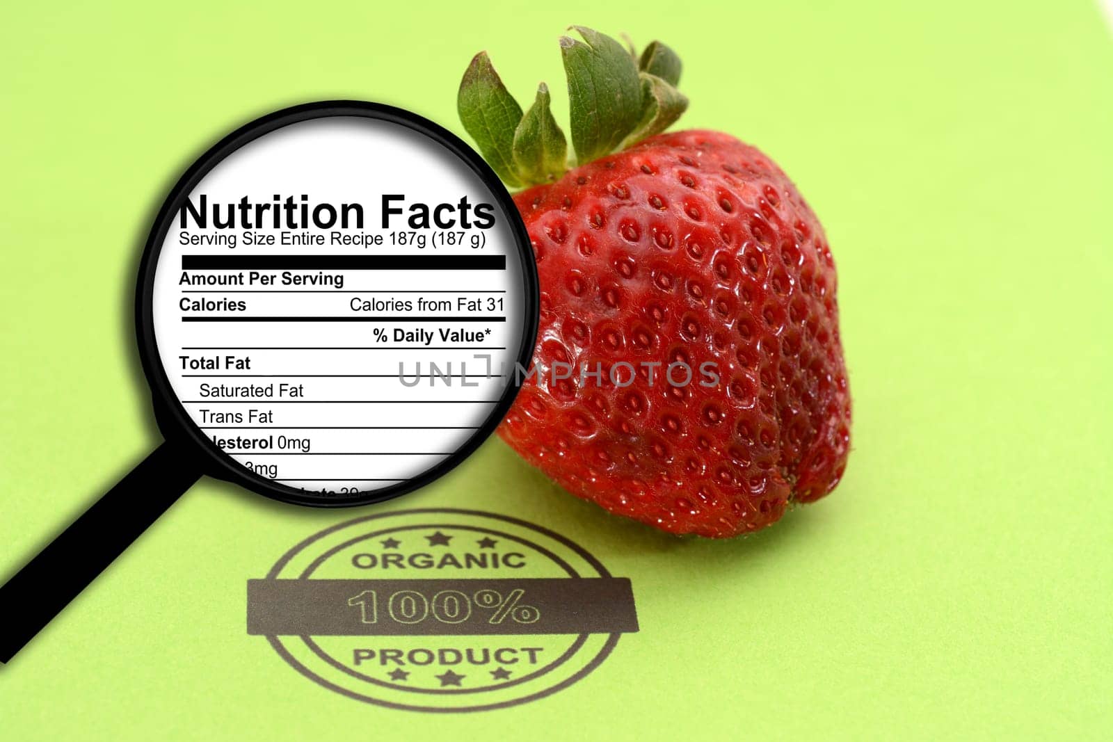 Organic strawberry
